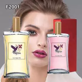 Dupe de parfum F2001 femme - Parfums équivalents, parfums génériques et dupes de parfums en flacon de 100 ml ou 50 ml.