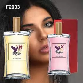 Dupe de parfum F2003 femme - Parfums équivalents, parfums génériques et dupes de parfums en flacon de 100 ml ou 50 ml.