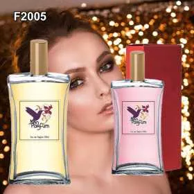 Dupe de parfum F2005 femme - Parfums équivalents, parfums génériques et dupes de parfums en flacon de 100 ml ou 50 ml.