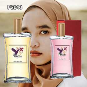 Dupe de parfum F2013 femme - Parfums équivalents, parfums génériques et dupes de parfums en flacon de 100 ml ou 50 ml.