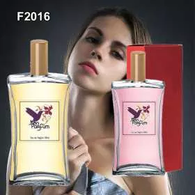Dupe de parfum F2016 femme - Parfums équivalents, parfums génériques et dupes de parfums en flacon de 100 ml ou 50 ml.
