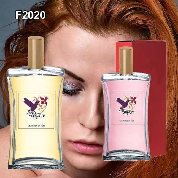 Dupe de parfum F2020 femme - Parfums équivalents, parfums génériques et dupes de parfums en flacon de 100 ml ou 50 ml.