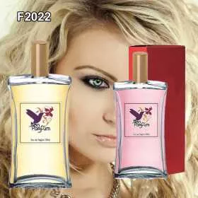 Dupe de parfum F2022 femme - Parfums équivalents, parfums génériques et dupes de parfums en flacon de 100 ml ou 50 ml.