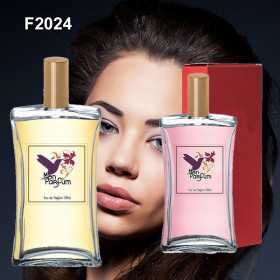 Dupe de parfum F2024 femme - Parfums équivalents, parfums génériques et dupes de parfums en flacon de 100 ml ou 50 ml.