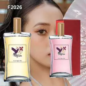 Dupe de parfum F2026 femme - Parfums équivalents, parfums génériques et dupes de parfums en flacon de 100 ml ou 50 ml.