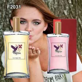 Dupe de parfum F2031 femme - Parfums équivalents, parfums génériques et dupes de parfums en flacon de 100 ml ou 50 ml.