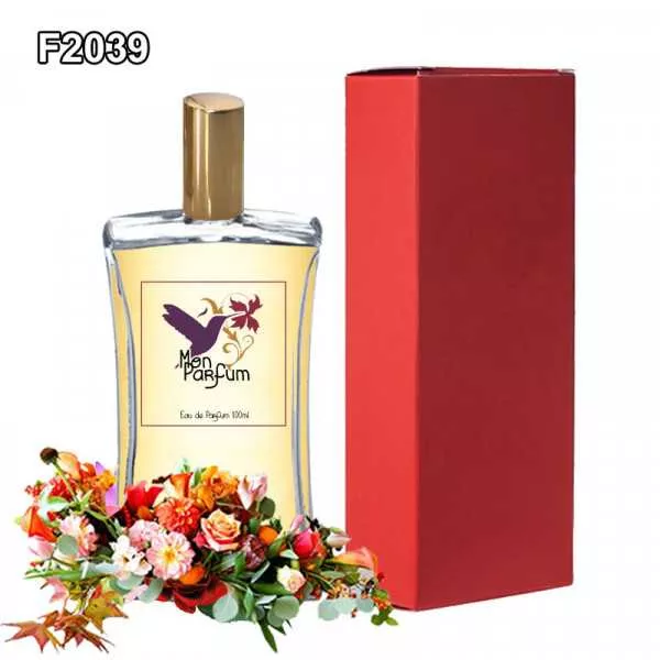 Dupe de parfum F2039 femme - Parfums équivalents, parfums génériques et dupes de parfums en flacon de 100 ml ou 50 ml.