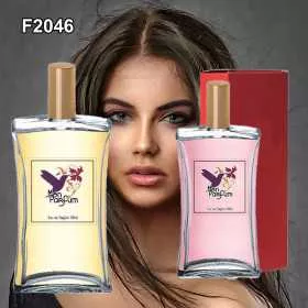 Dupe de parfum F2046 femme - Parfums équivalents, parfums génériques et dupes de parfums en flacon de 100 ml ou 50 ml.