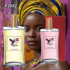 Dupe de parfum F2052 femme - Parfums équivalents, parfums génériques et dupes de parfums en flacon de 100 ml ou 50 ml.