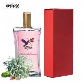 Dupe de parfum F2053 femme - Parfums équivalents, parfums génériques et dupes de parfums en flacon de 100 ml ou 50 ml.
