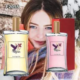 Dupe de parfum F2055 femme - Parfums équivalents, parfums génériques et dupes de parfums en flacon de 100 ml ou 50 ml.