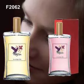 Dupe de parfum F2062 femme - Parfums équivalents, parfums génériques et dupes de parfums en flacon de 100 ml ou 50 ml.