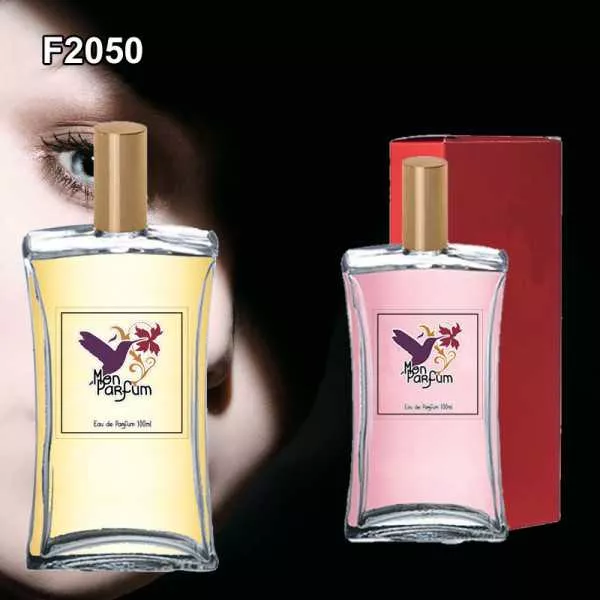 Dupe de parfum F2050 femme - Parfums équivalents, parfums génériques et dupes de parfums en flacon de 100 ml ou 50 ml.