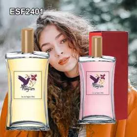 Dupe de parfum ESF2401 femme - Parfums équivalents, parfums génériques et dupes de parfums en flacon de 100 ml ou 50 ml.