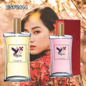 Dupe de parfum ESF2414 femme - Parfums équivalents, parfums génériques et dupes de parfums en flacon de 100 ml ou 50 ml.