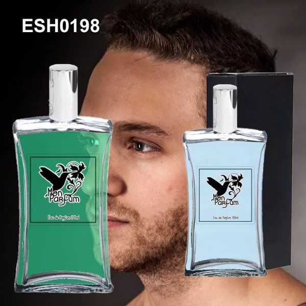 Dupe de parfum ESH0198 homme - Parfums équivalents, parfums génériques et dupes de parfums en flacon de 100 ml ou 50 ml.